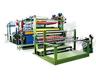 無(wú)張力高速省工服裝布PU膠復(fù)合機(jī)/貼合機(jī) LD-064C1
